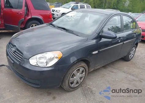 2007 Hyundai Accent Gls from USA, damaged, VIN KMHCN46C47U158945